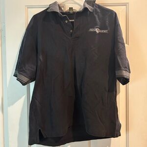 Ticketmaster - polo Black XL, Outer Banks, Vintage